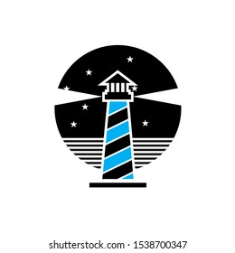 lighthouse logo design inspiration eps 10