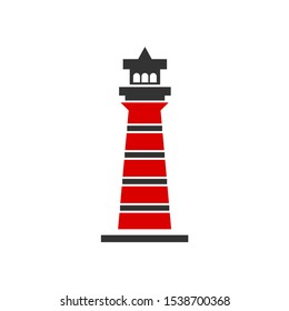 lighthouse logo design inspiration eps 10