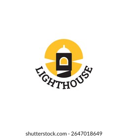 Lighthouse Logo Design Inspiration, vector