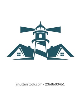 Ilustración del icono del faro