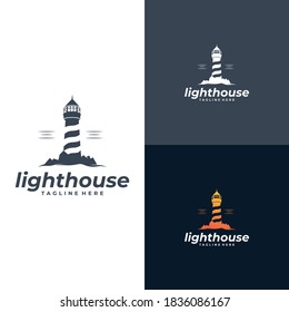 Lighthouse Logo Icon Vector Isolated Stock Vector (Royalty Free ...