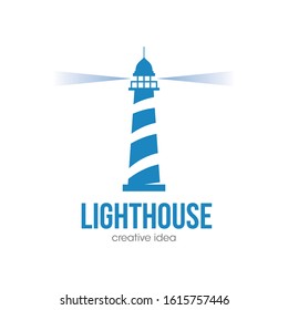 Lighthouse Logo and Icon Vector Template