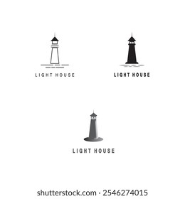 Lighthouse logo icon vector template