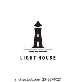 Lighthouse logo icon vector template