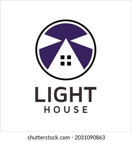 lighthouse logo sea icon ship symbol sign beach design vector triangle marine wave anchor sailor marine harbor blue  security boat water navy lamp home transportation modern geometric simple