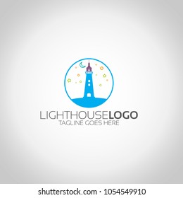 Lighthouse Logo Template
