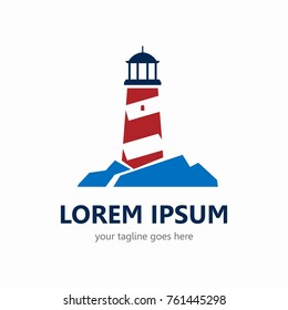 Lighthouse logo template