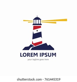 Lighthouse logo template