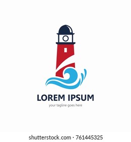 Lighthouse logo template