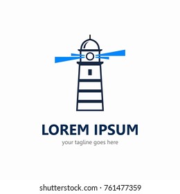 Lighthouse logo template