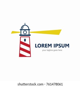 Lighthouse logo template