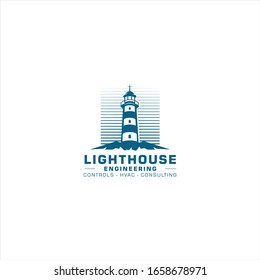 Lighthouse Logo template Design Inspiration
