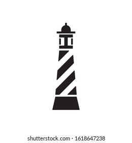 Lighthouse logo template vector icon design