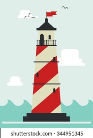 Lighthouse Marine background