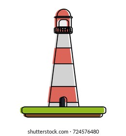 lighthouse nautical icon image