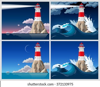 Lighthouse on the rock