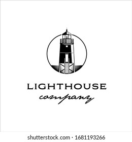 Lighthouse with stairs at the bottom