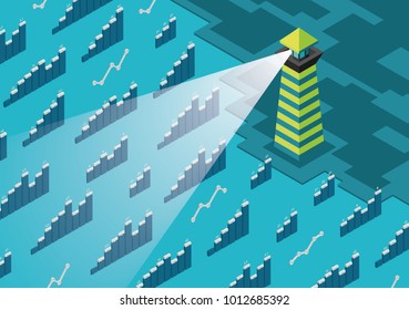 Lighthouse in the storm of financial chrisis