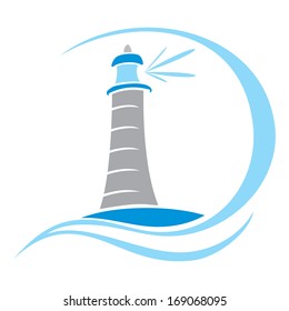 Lighthouse symbol