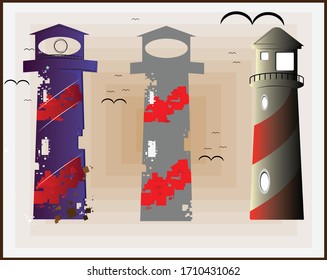 
a lighthouse is a symbol of helping to overcome danger
