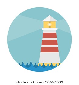 Lighthouse tower building