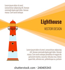 Lighthouse vector