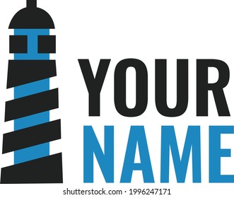 Lighthouse vector can be logo of your company, an icon for your site or decoration for your brochure