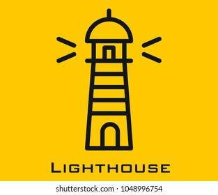 Lighthouse vector icon