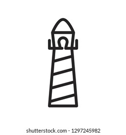 Lighthouse vector icon