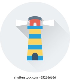 Lighthouse Vector Icon