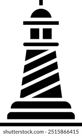 Ilustração de design de ícone de vetor de farol