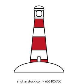 Lighthouse vector illustration
