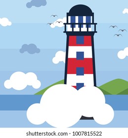 lighthouses logo design