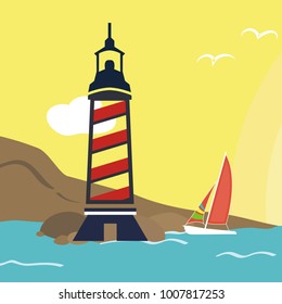 lighthouses logo design