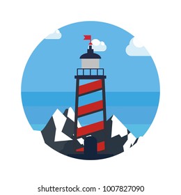 lighthouses logo design