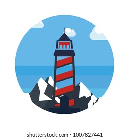lighthouses logo design