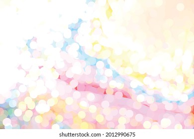 Lighting abstract bubble background. Creative design.