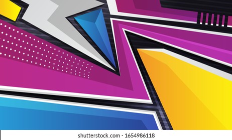 Lighting Abstract pattern For Sport Jersey