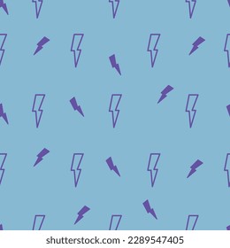 LIGHTING ALL OVER PRINT SEAMLESS PATTERN VECTOR