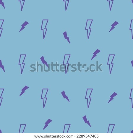 LIGHTING ALL OVER PRINT SEAMLESS PATTERN VECTOR