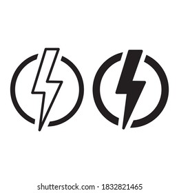 Estilo de ilustración del vector del icono del tornillo de alumbrado
