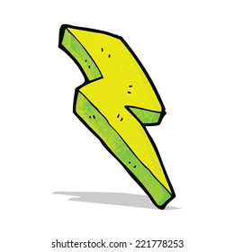 lighting bolt symbol cartoon