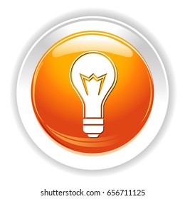 Lighting bulb icon