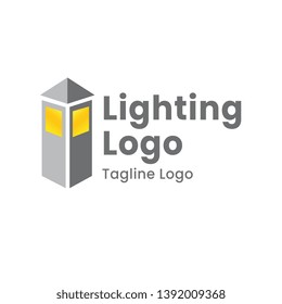 Lighting Company Logo Vector Illustration