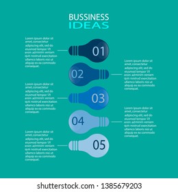 Lighting Diagram 5 options For use in the operation of business.
