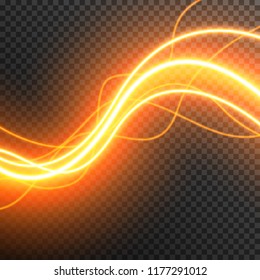 Lighting Electric thunder storm glow sparkle vector transparent