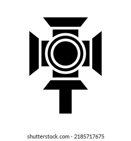 icono de iluminación o logotipo símbolo de señalización aislado ilustración vectorial - iconos vectoriales de estilo negro de alta calidad
