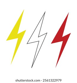 Lighting icon symbol vector art