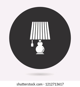 Lighting icon. Vector illustration isolated. Simple pictogram for graphic and web design.