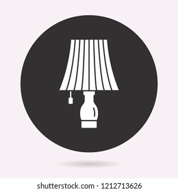 Lighting icon. Vector illustration isolated. Simple pictogram for graphic and web design.